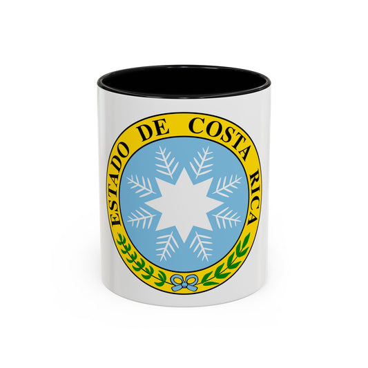 Coat of arms of Costa Rica (1840-1842) - Accent Coffee Mug