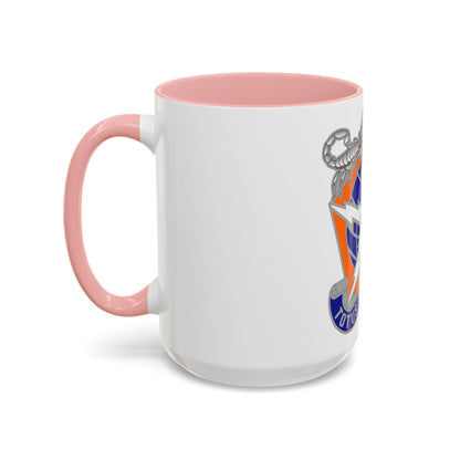 505 Signal Brigade 3 (U.S. Army) Accent Coffee Mug