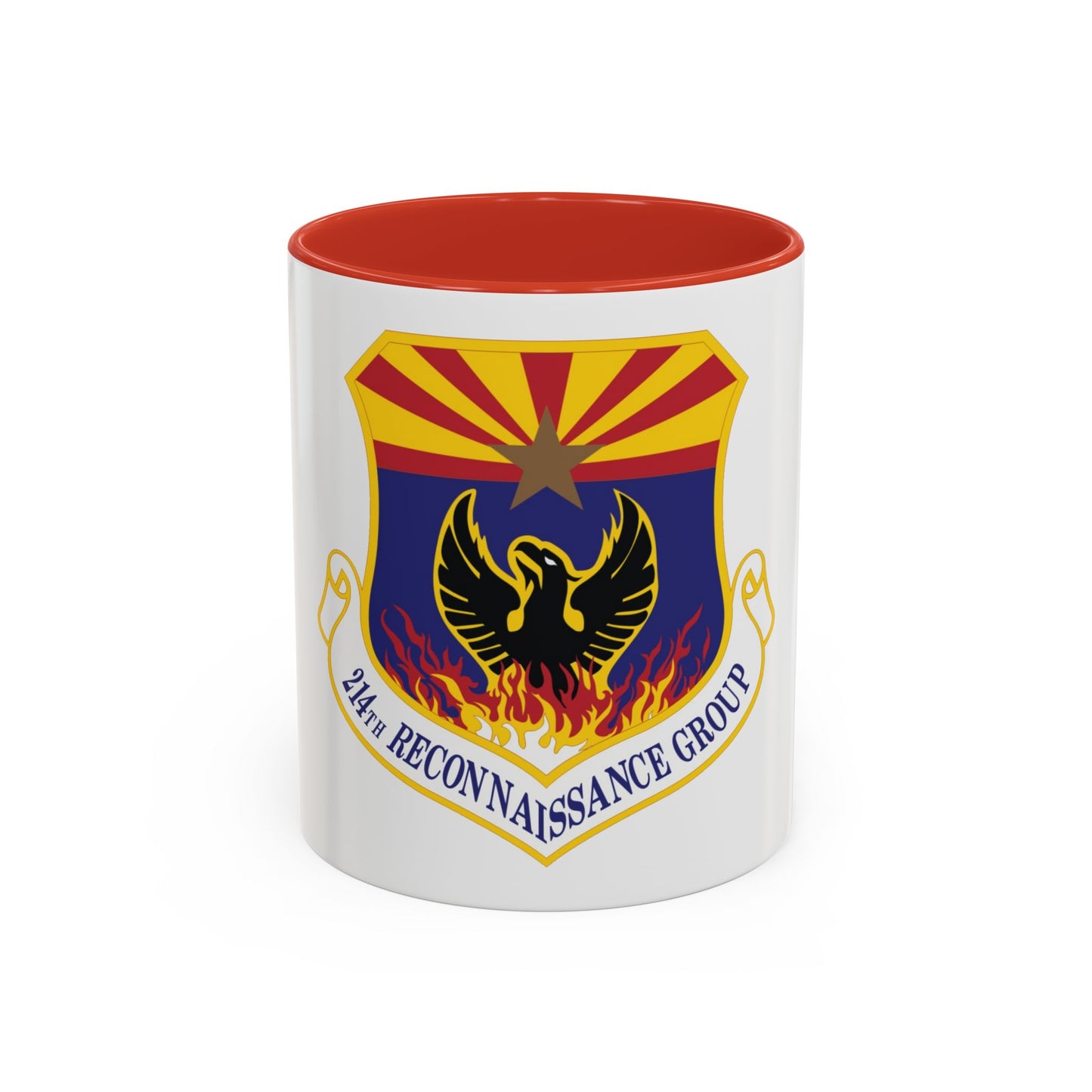 214th Reconnaissance Group (U.S. Air Force) Accent Coffee Mug