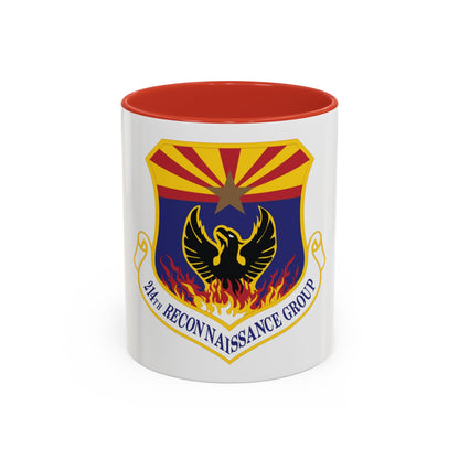 214th Reconnaissance Group (U.S. Air Force) Accent Coffee Mug