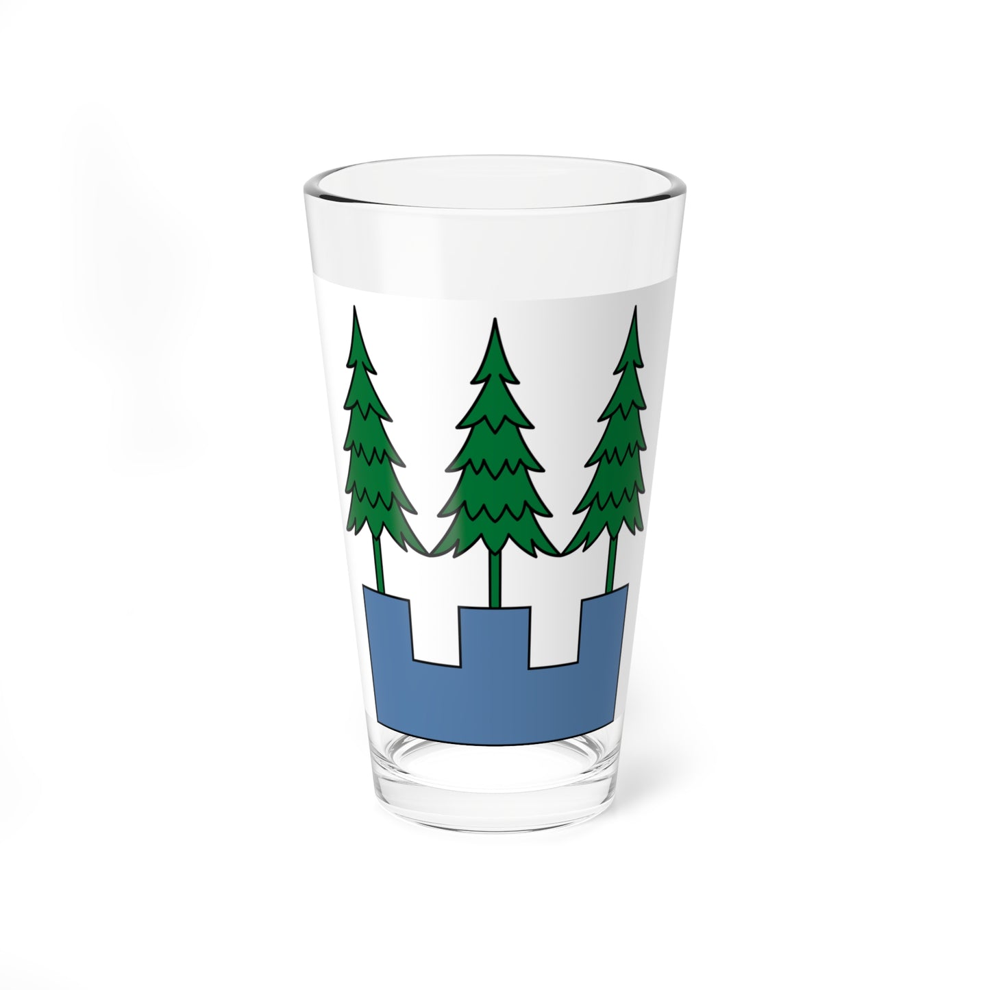 CHE Wald ZH 1910 Flag (Switzerland) Pint Glass 16oz