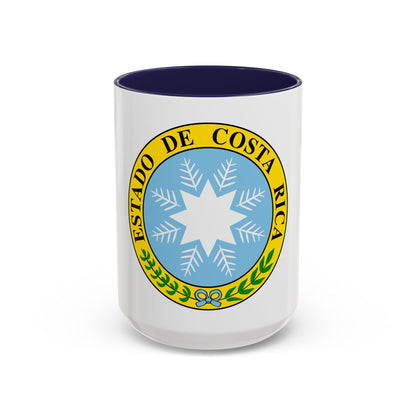 Coat of arms of Costa Rica (1840-1842) - Accent Coffee Mug
