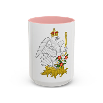 Silver Falcon Badge - Accent Coffee Mug