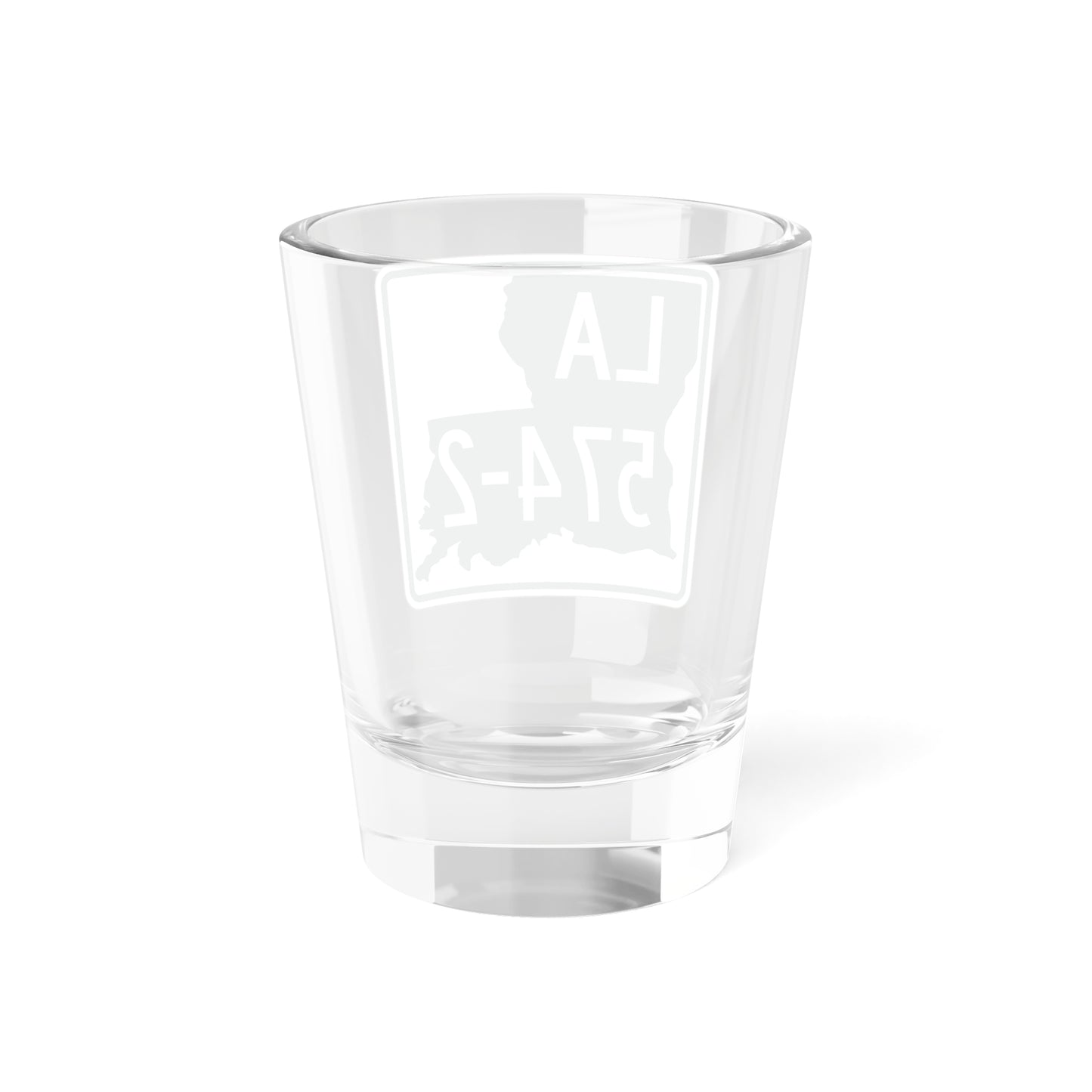 Louisiana 574-2 (Louisiana) (Road Sign) Shot Glass 1.5oz