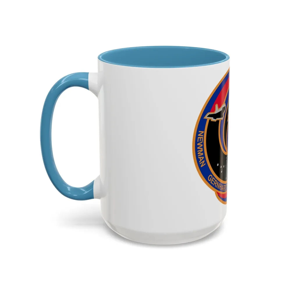 STS 69 (NASA) Accent Coffee Mug-Go Mug Yourself