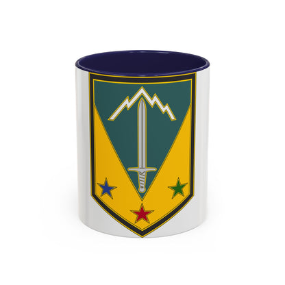 3 Maneuver Enhancement Brigade (U.S. Army) Accent Coffee Mug