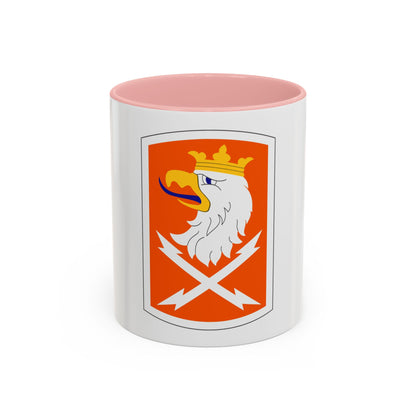 22 Signal Brigade (U.S. Army) Accent Coffee Mug
