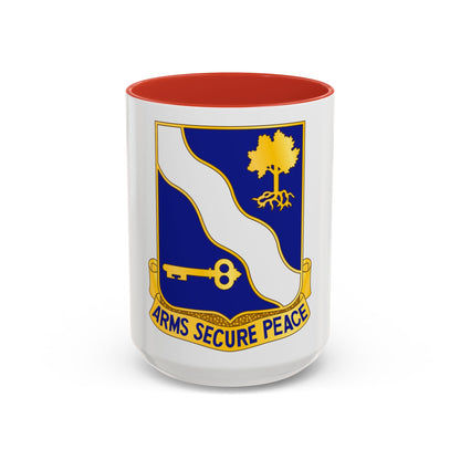 143rd Infantry Regiment (U.S. Army) Accent Coffee Mug