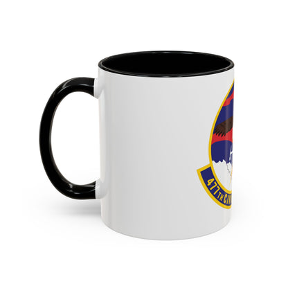 477th Civil Engineer Squadron (U.S. Air Force) Accent Coffee Mug