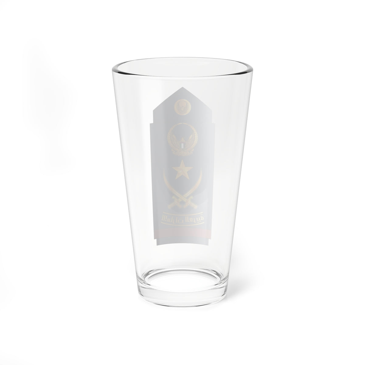 15 UAEAF GEN (United Arab Emirates) (Military Rank) Pint Glass 16oz