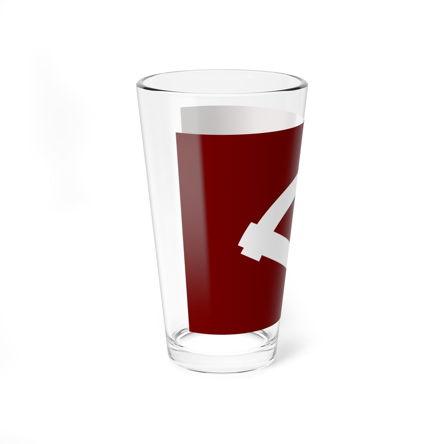 Flag of Kamioka Akita 1964-2005 (Japan) Pint Glass 16oz