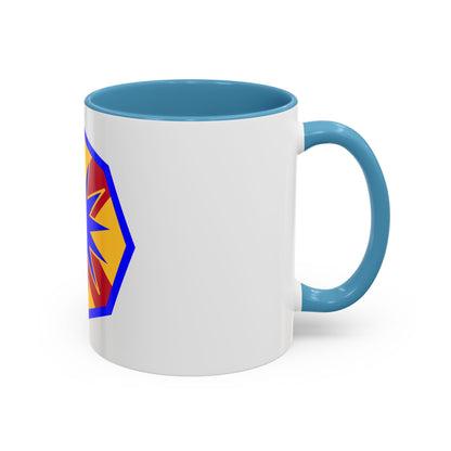 13th Sustainment Command Expeditionary (U.S. Army) Accent Coffee Mug