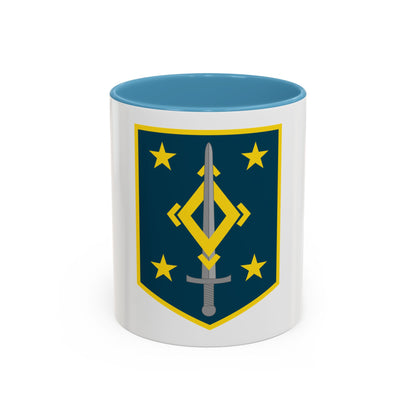 4th Maneuver Enhancement Brigade (U.S. Army) Accent Coffee Mug