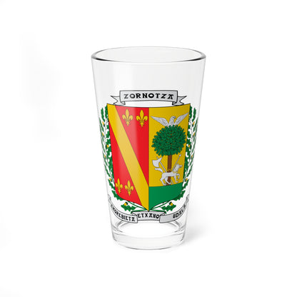Escudo de Amorebieta Etxano (Spain) (Coat of Arms) Pint Glass 16oz