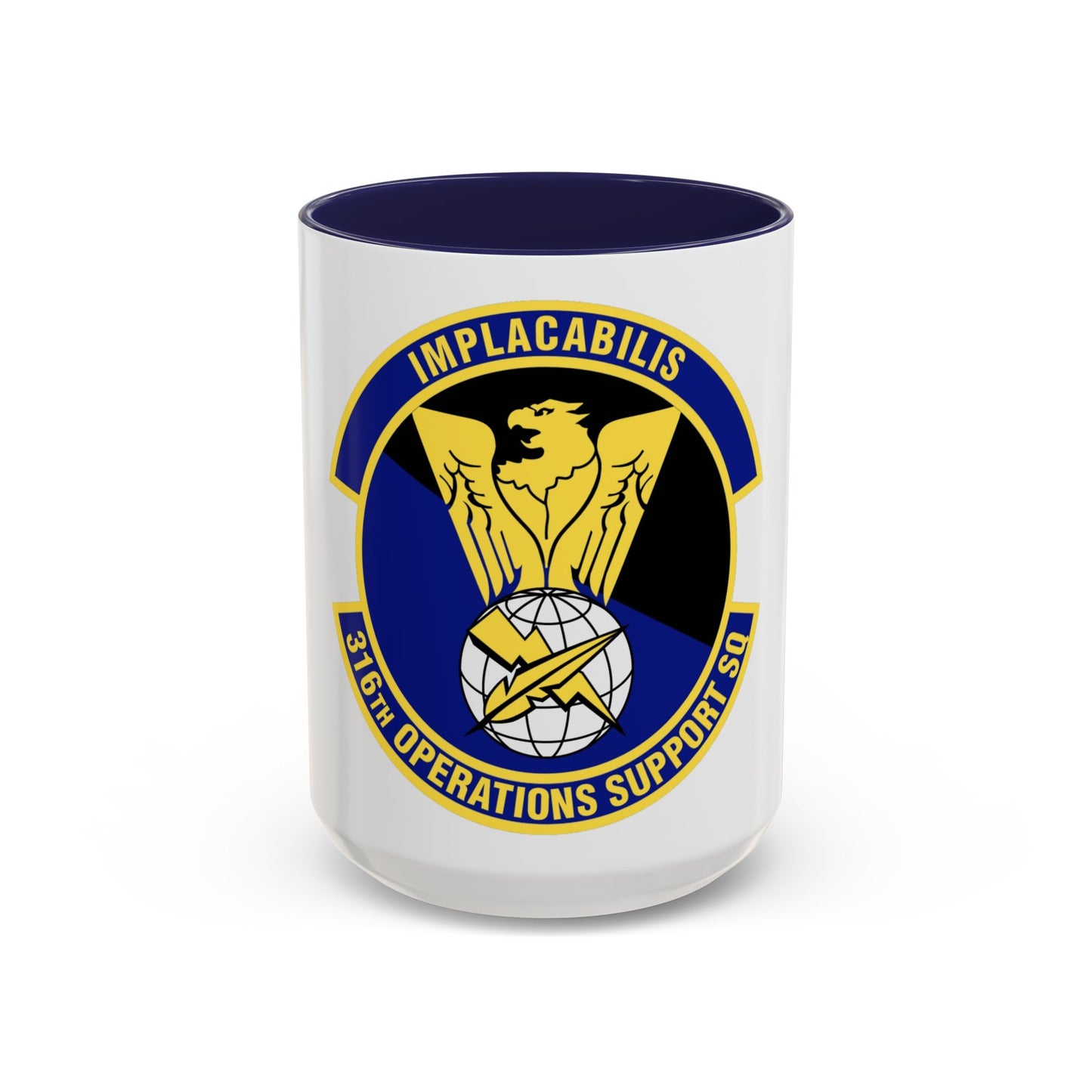 316th Operations Support Squadron (U.S. Air Force) Accent Coffee Mug