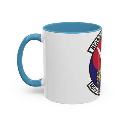 607th Support Squadron (U.S. Air Force) Accent Coffee Mug