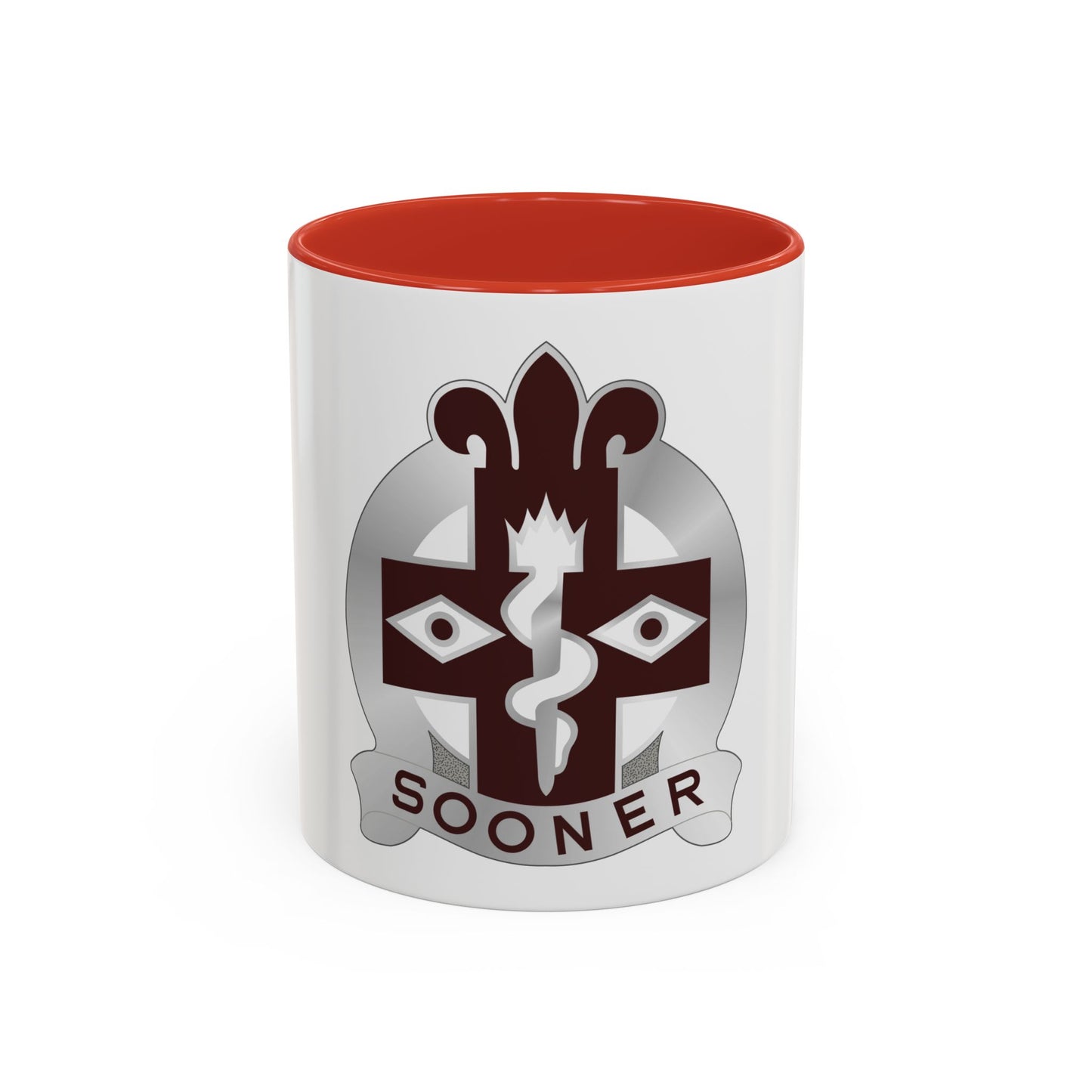 44 Evacuation Hospital (U.S. Army) Accent Coffee Mug