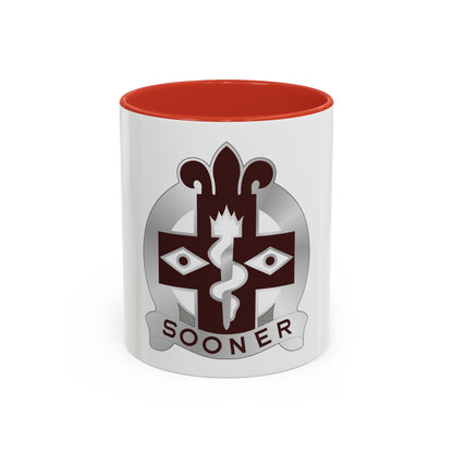44 Evacuation Hospital (U.S. Army) Accent Coffee Mug