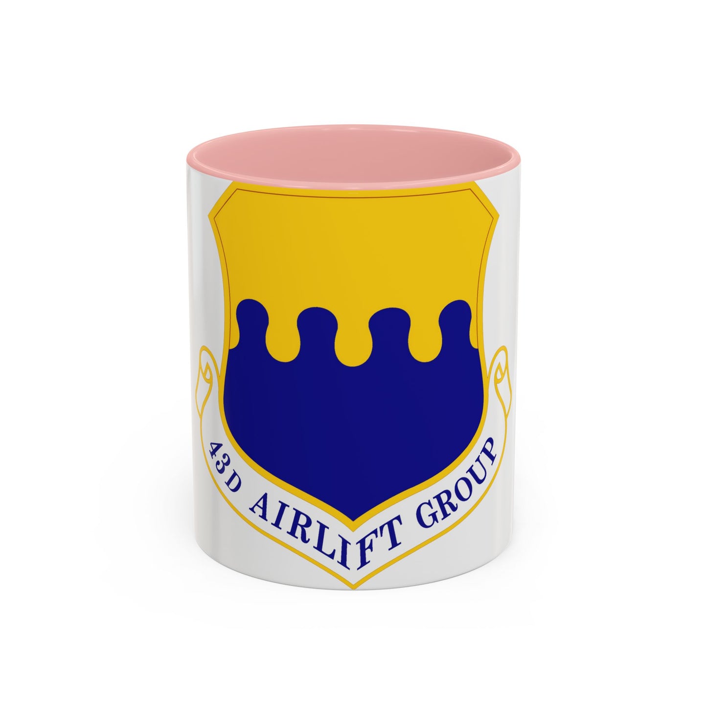 43d Airlift Group (U.S. Air Force) Accent Coffee Mug