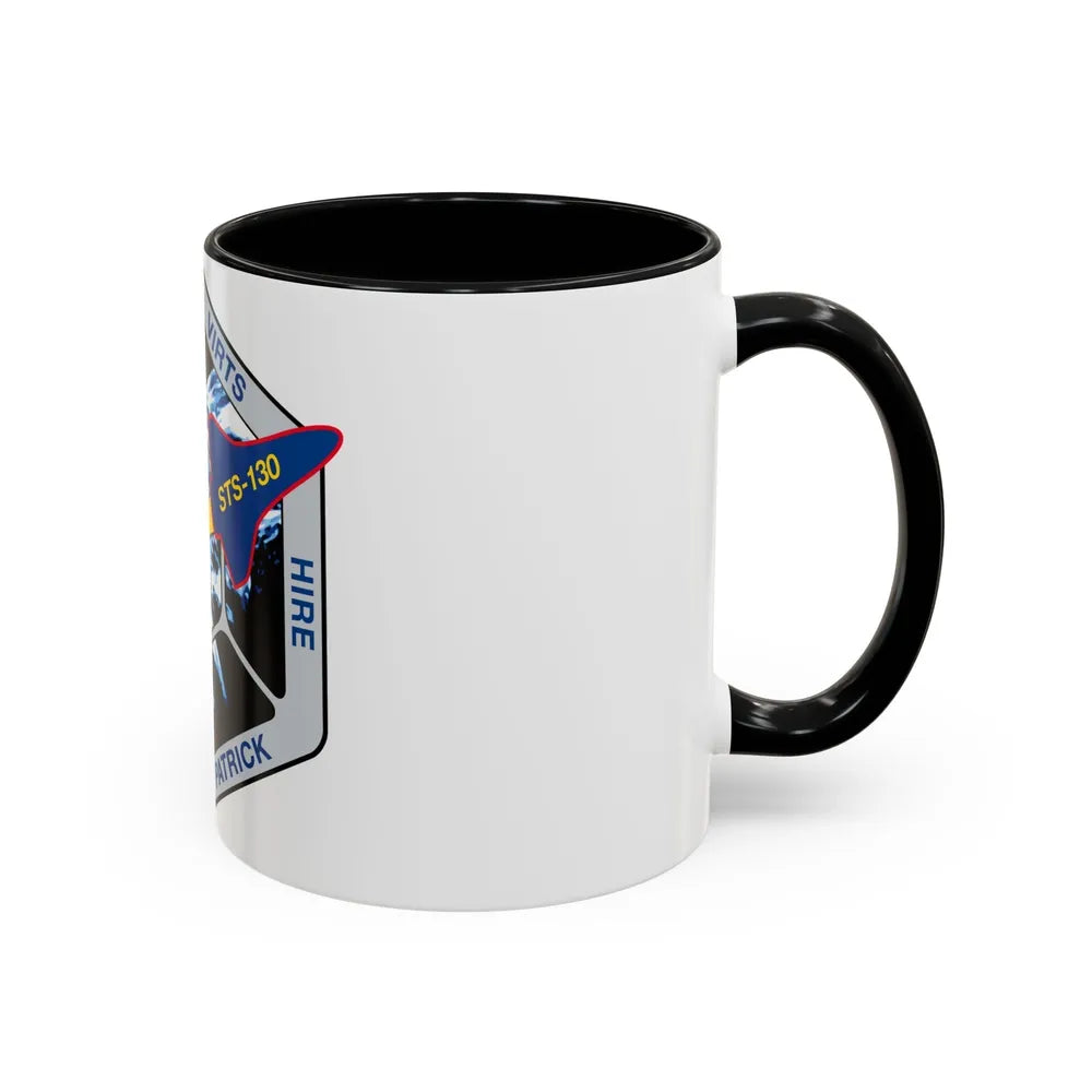 STS 130 (NASA) Accent Coffee Mug-Go Mug Yourself