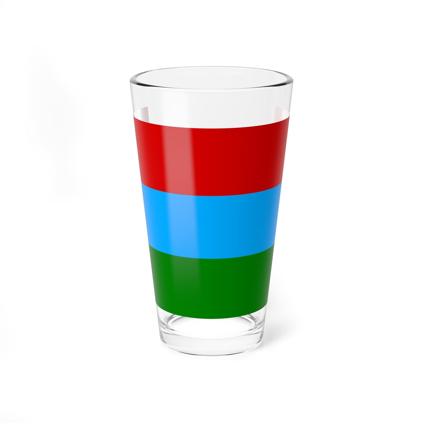 Flag of Karelia (Russia) Pint Glass 16oz