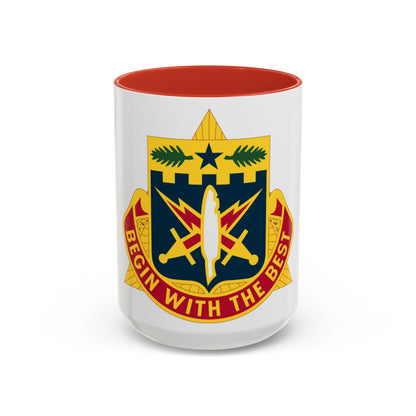 46th Adjutant General Battalion (U.S. Army) Accent Coffee Mug