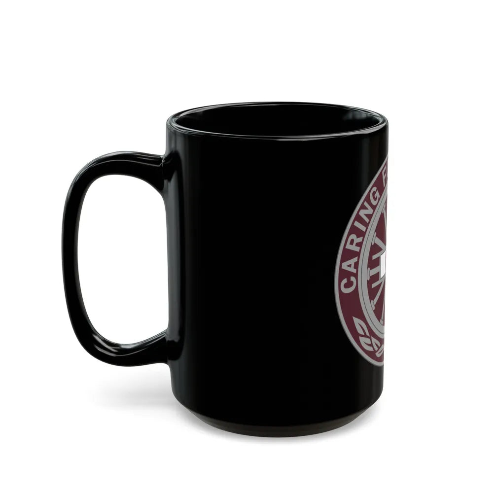 396 Field Hospital (U.S. Army) Black Coffee Mug-Go Mug Yourself