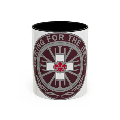 396 Field Hospital (U.S. Army) Accent Coffee Mug 11oz Black - Go Mug Yourself