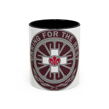 396 Field Hospital (U.S. Army) Accent Coffee Mug 11oz Black - Go Mug Yourself