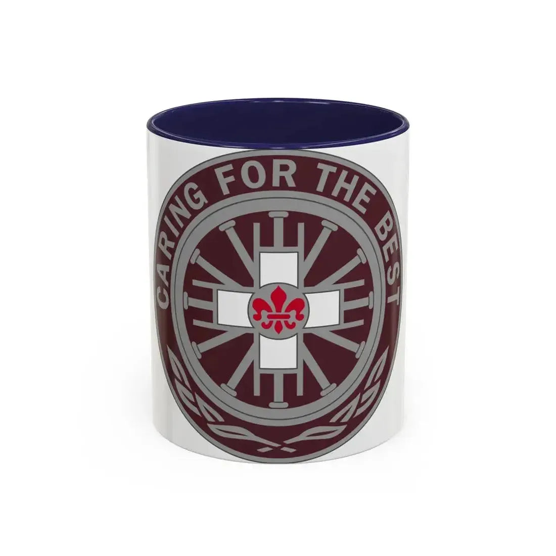 396 Field Hospital (U.S. Army) Accent Coffee Mug 11oz Navy - Go Mug Yourself