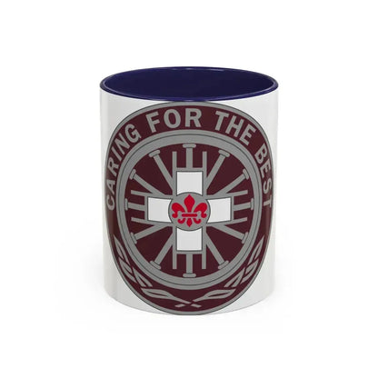 396 Field Hospital (U.S. Army) Accent Coffee Mug 11oz Navy - Go Mug Yourself