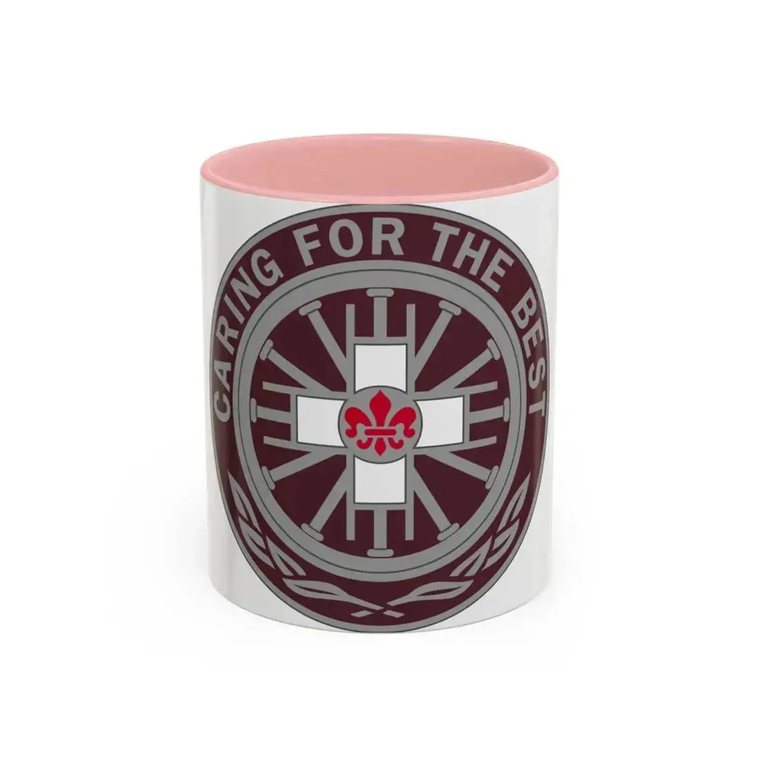 396 Field Hospital (U.S. Army) Accent Coffee Mug 11oz Pink - Go Mug Yourself