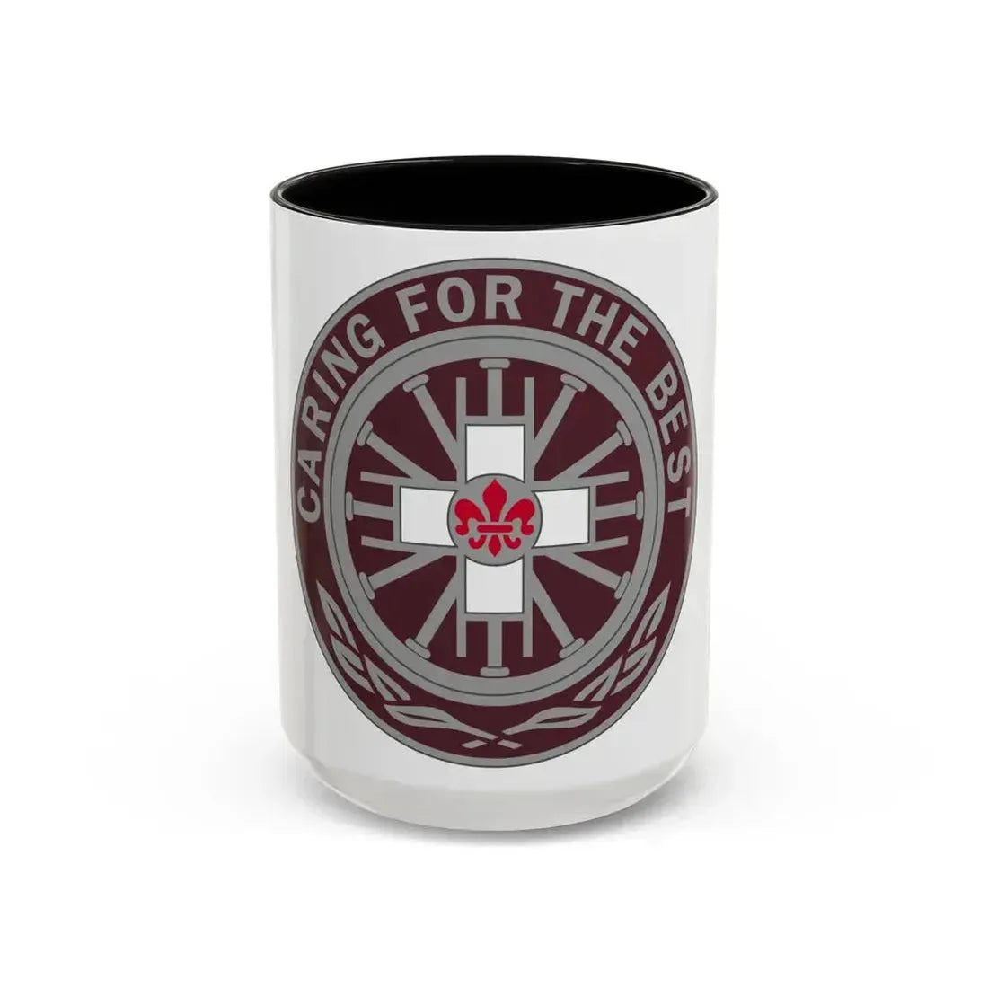396 Field Hospital (U.S. Army) Accent Coffee Mug 15oz Black - Go Mug Yourself