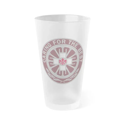 396 Field Hospital (U.S. Army) Frosted Pint Glass 16oz Default Title - Go Mug Yourself