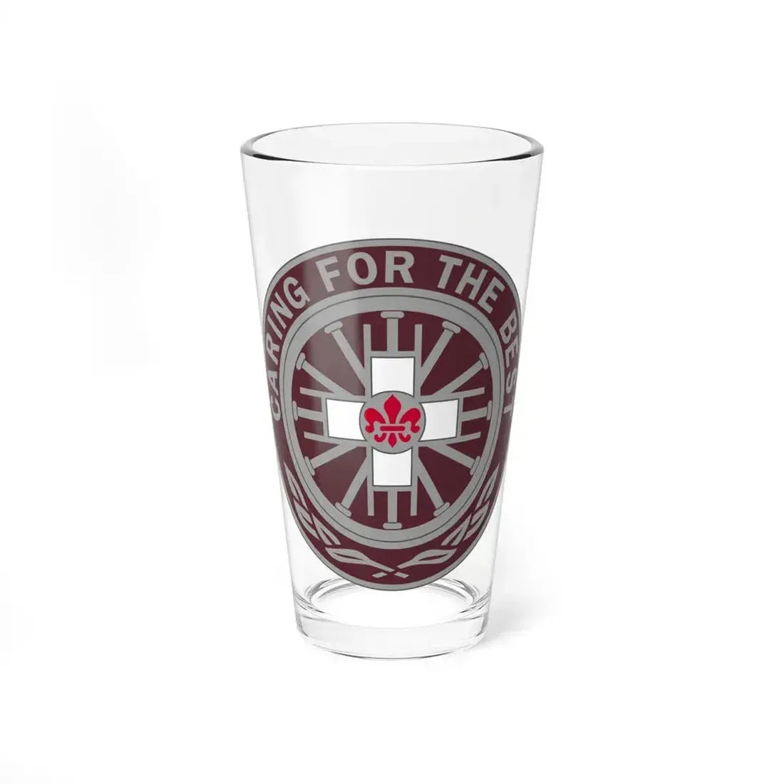 396 Field Hospital (U.S. Army) Pint Glass 16oz - Go Mug Yourself