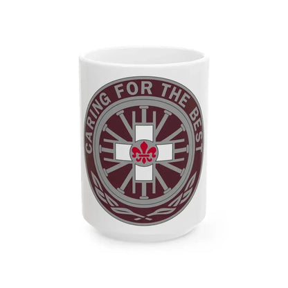 396 Field Hospital (U.S. Army) White Coffee Mug 15oz - Go Mug Yourself