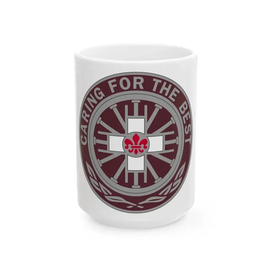 396 Field Hospital (U.S. Army) White Coffee Mug 15oz - Go Mug Yourself