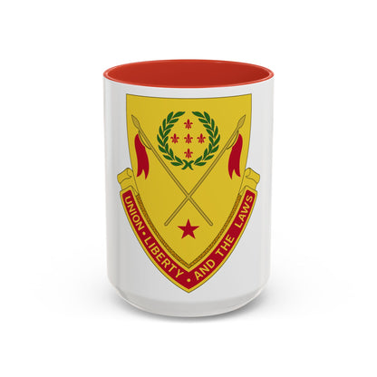 180th Field Artillery Battalion (U.S. Army) Accent Coffee Mug