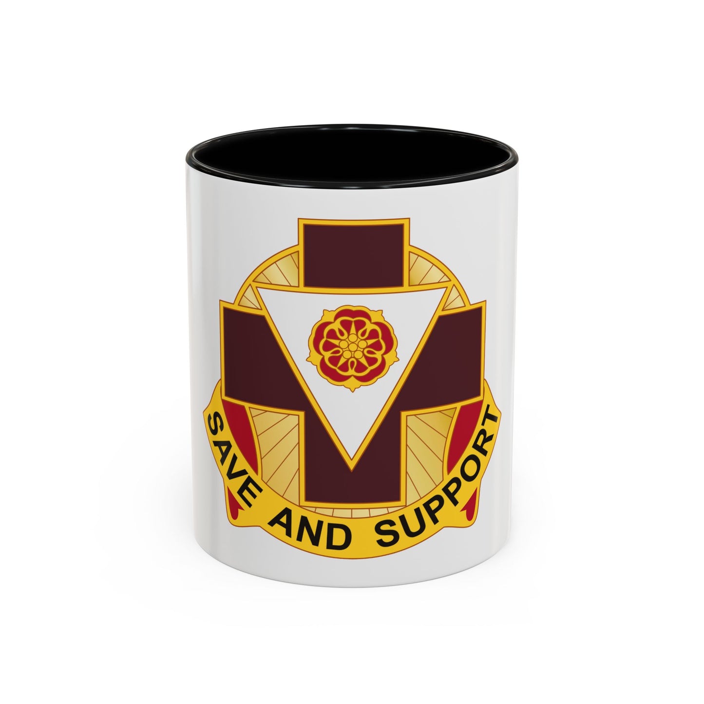 99 Field Hospital (U.S. Army) Accent Coffee Mug