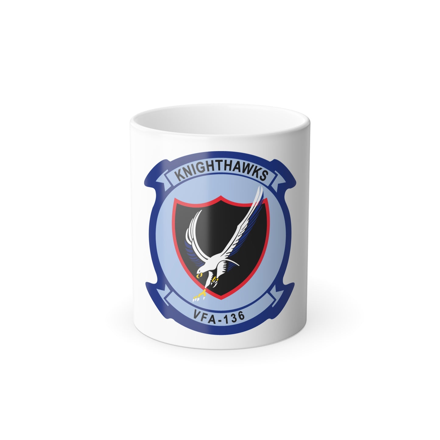 VFA 136 Knighthawks v2 (U.S. Navy) Color Changing Mug 11oz