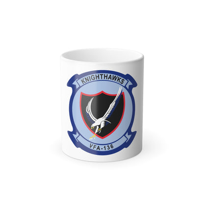 VFA 136 Knighthawks v2 (U.S. Navy) Color Changing Mug 11oz