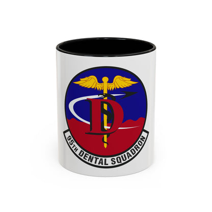 95th Dental Squadron (U.S. Air Force) Accent Coffee Mug