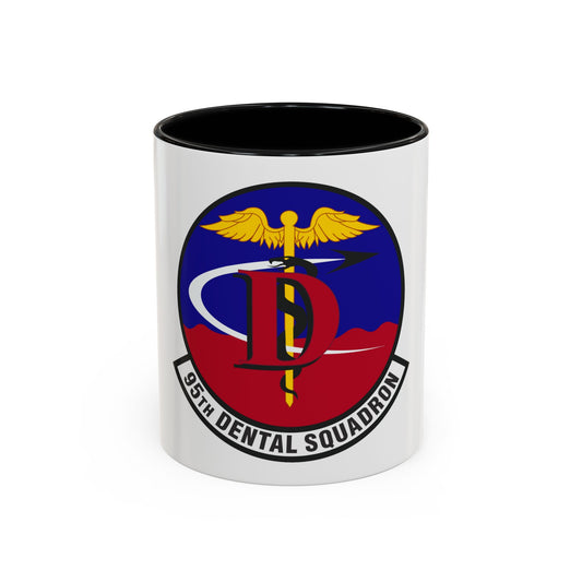 95th Dental Squadron (U.S. Air Force) Accent Coffee Mug