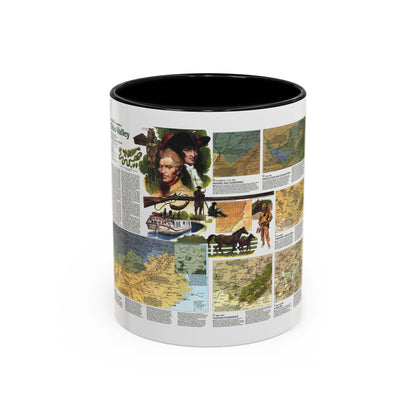 USA - Ohio Valley 2 (1985) (Map) Accent Coffee Mug