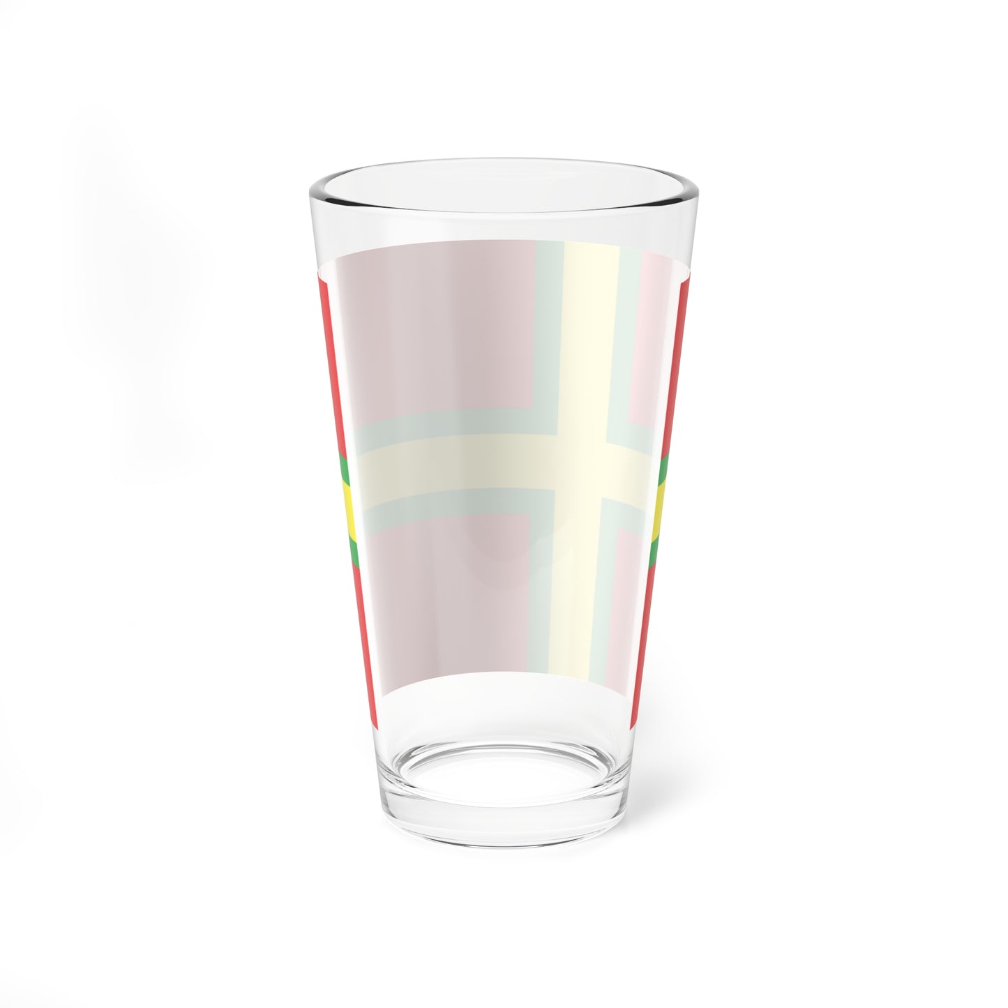 Flag of Osterlen (Sweden) Pint Glass 16oz