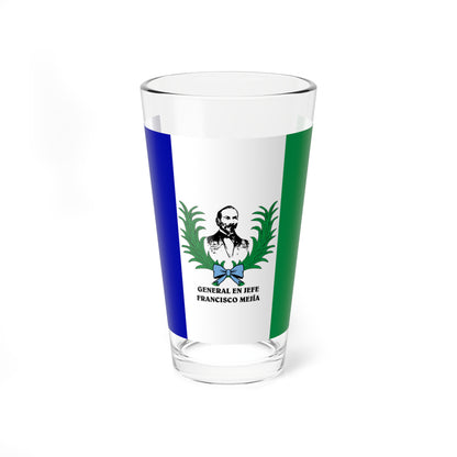 Bandera de Bolivar Sucre (Venezuela) Pint Glass 16oz