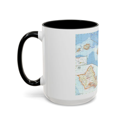 USA - Hawaii (1960) (Map) Accent Coffee Mug