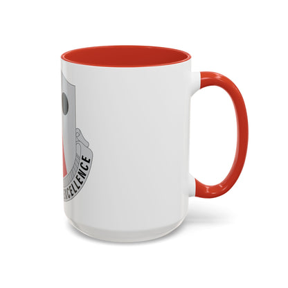 980 Engineer Battalion (U.S. Army) Accent Coffee Mug