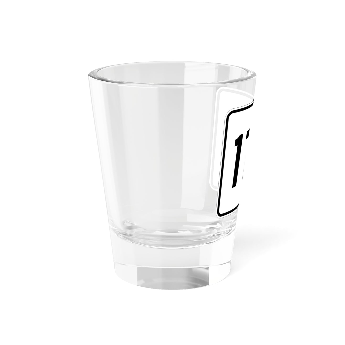 MA Route 177 (Massachusetts) (Road Sign) Shot Glass 1.5oz