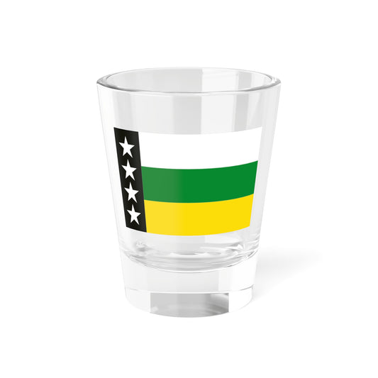 Bandera Provincia Orellana (Ecuador) Shot Glass 1.5oz